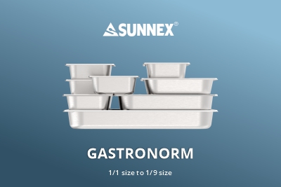 Sunnex High Quality Gastronorm panne kommer