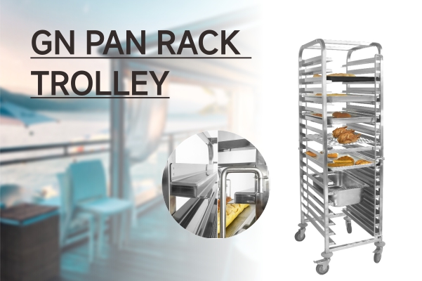 Nytt produkt Release---GN Pan rack tralle