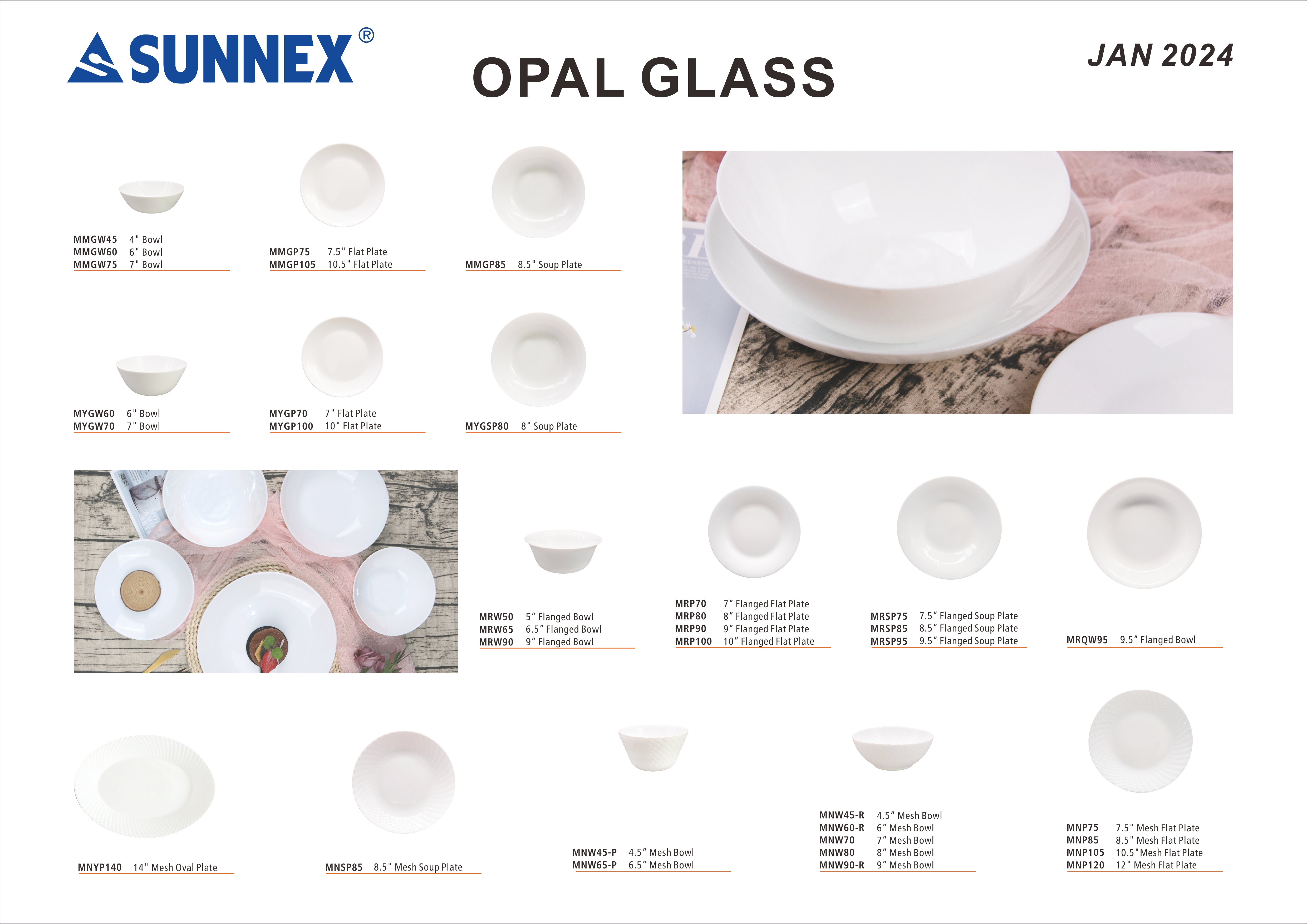 SUNNEX NYTT OPALGLASS