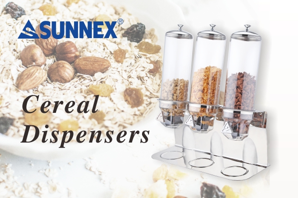 SUNNEX Trippel korndispensere