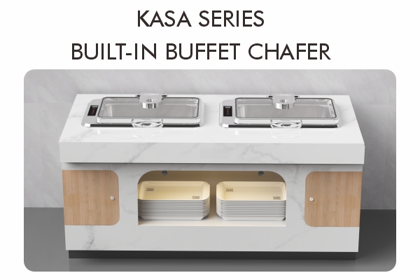 Sunnex Kasa Series: 8.5L innebygd buffé Chafer