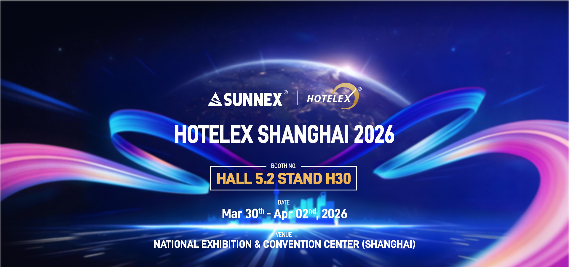 Invitasjon - Hotelex Shanghai 2026