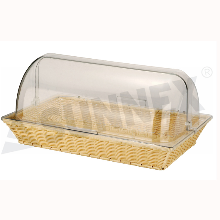 Poly Rotting Basket 90mm Deep With Roll Top Cover